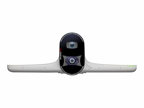 360-degree dual-lens camera with sleek design