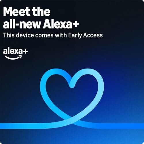 Promotional image for Alexa+ with early access.