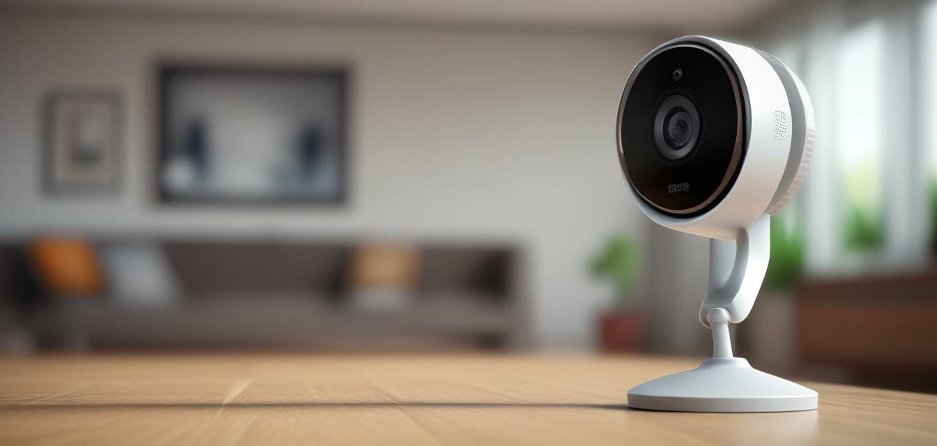 Indoor smart security camera