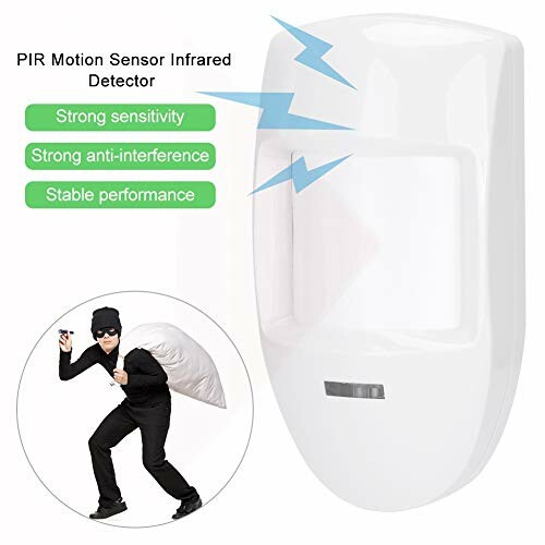 VBESTLIFE 12V Wired Dual PIR Motion Detector