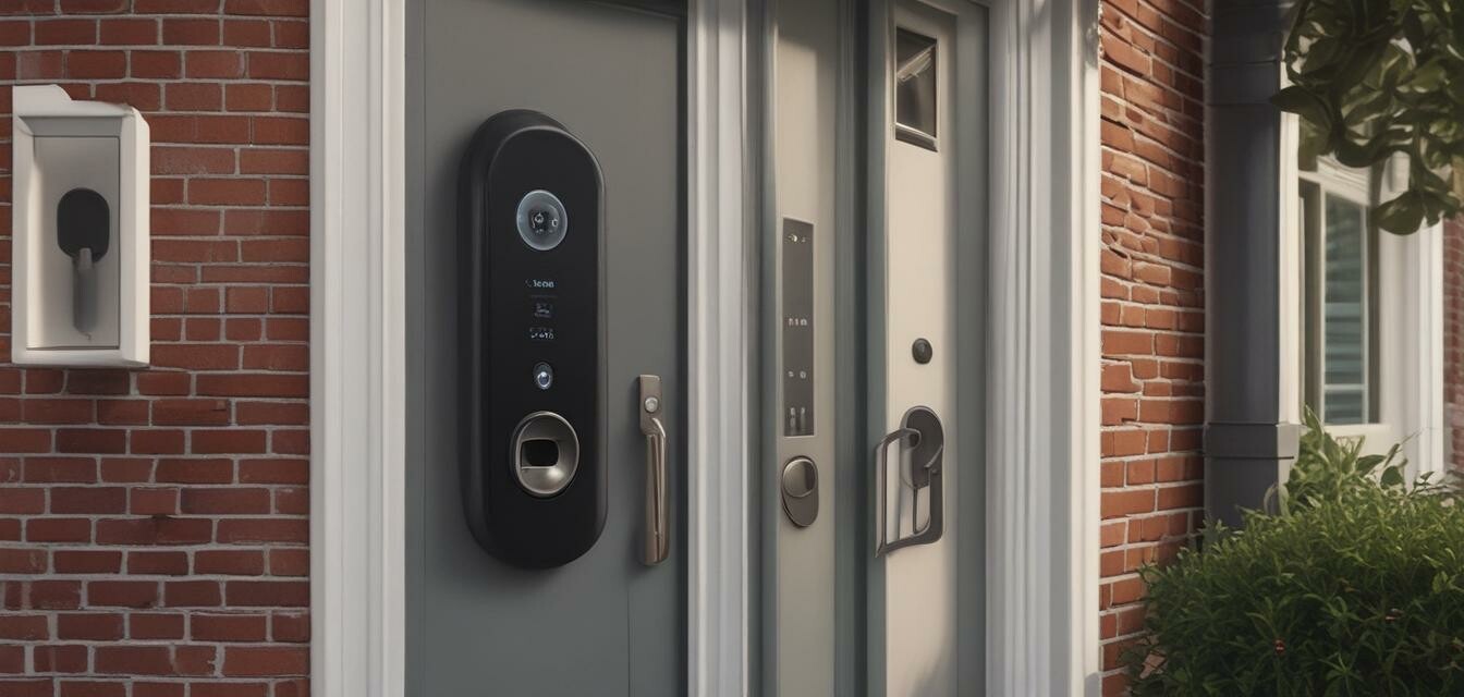 Smart lock for home security