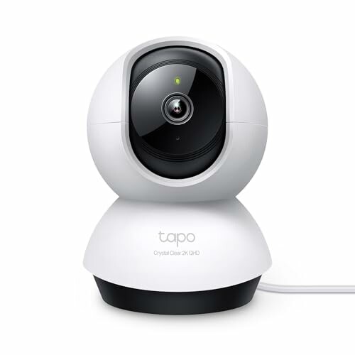 Tapo smart security camera with 2K HD resolution.